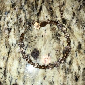 Alex and Ani Clear Bead Bracelet